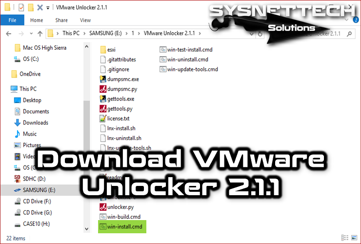 vmware player mac os x unlocker